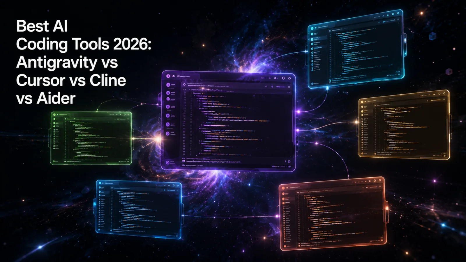 Best AI Coding Tools 2026: Antigravity vs Cursor vs Cline vs Aider