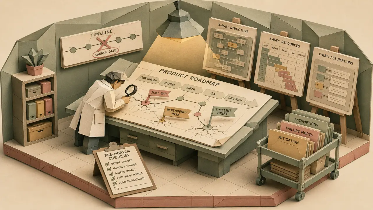 Pre-Mortem Skills: Stress-Testing Product Roadmaps With AI Before You Build