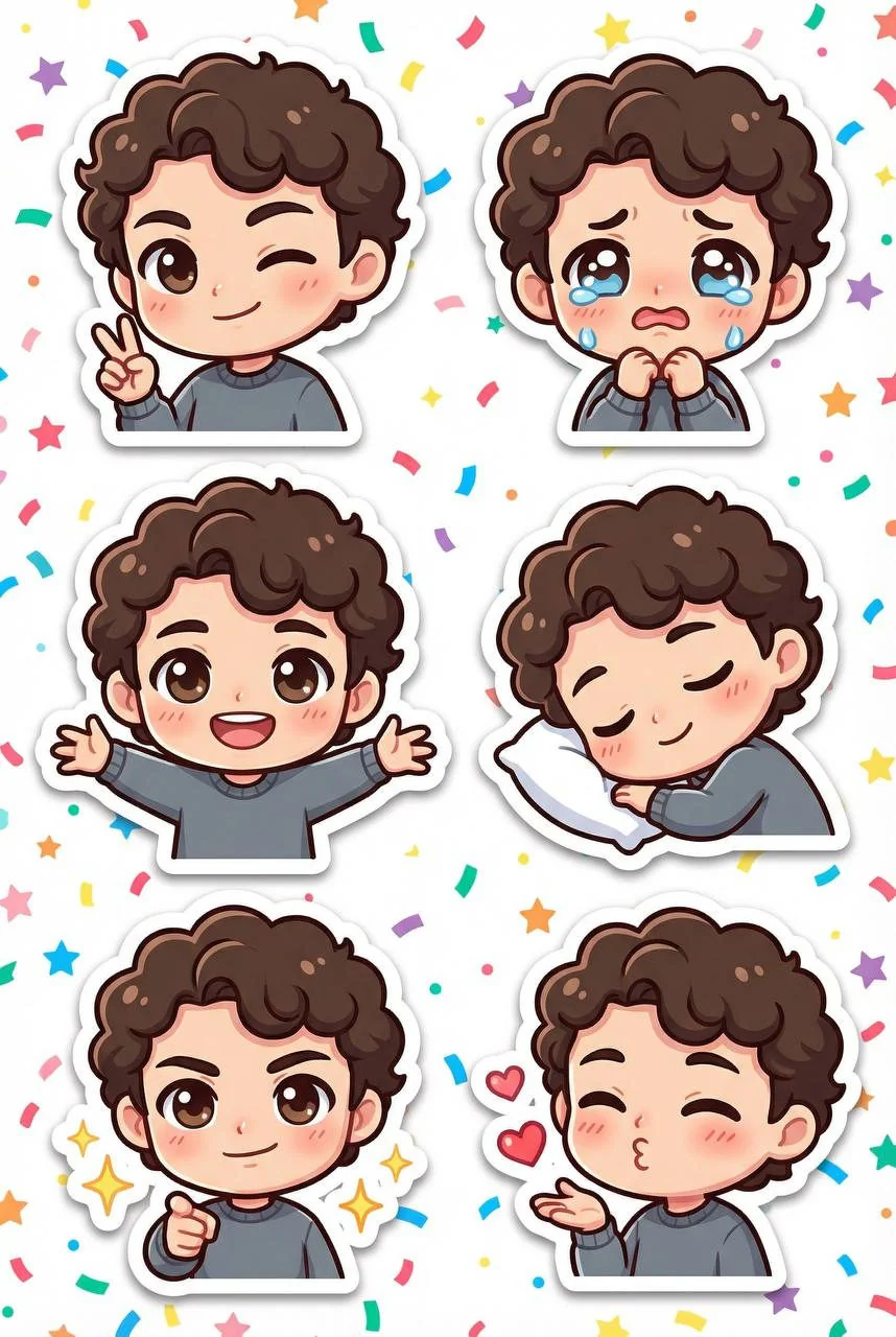Sparkling Chibi Expressions