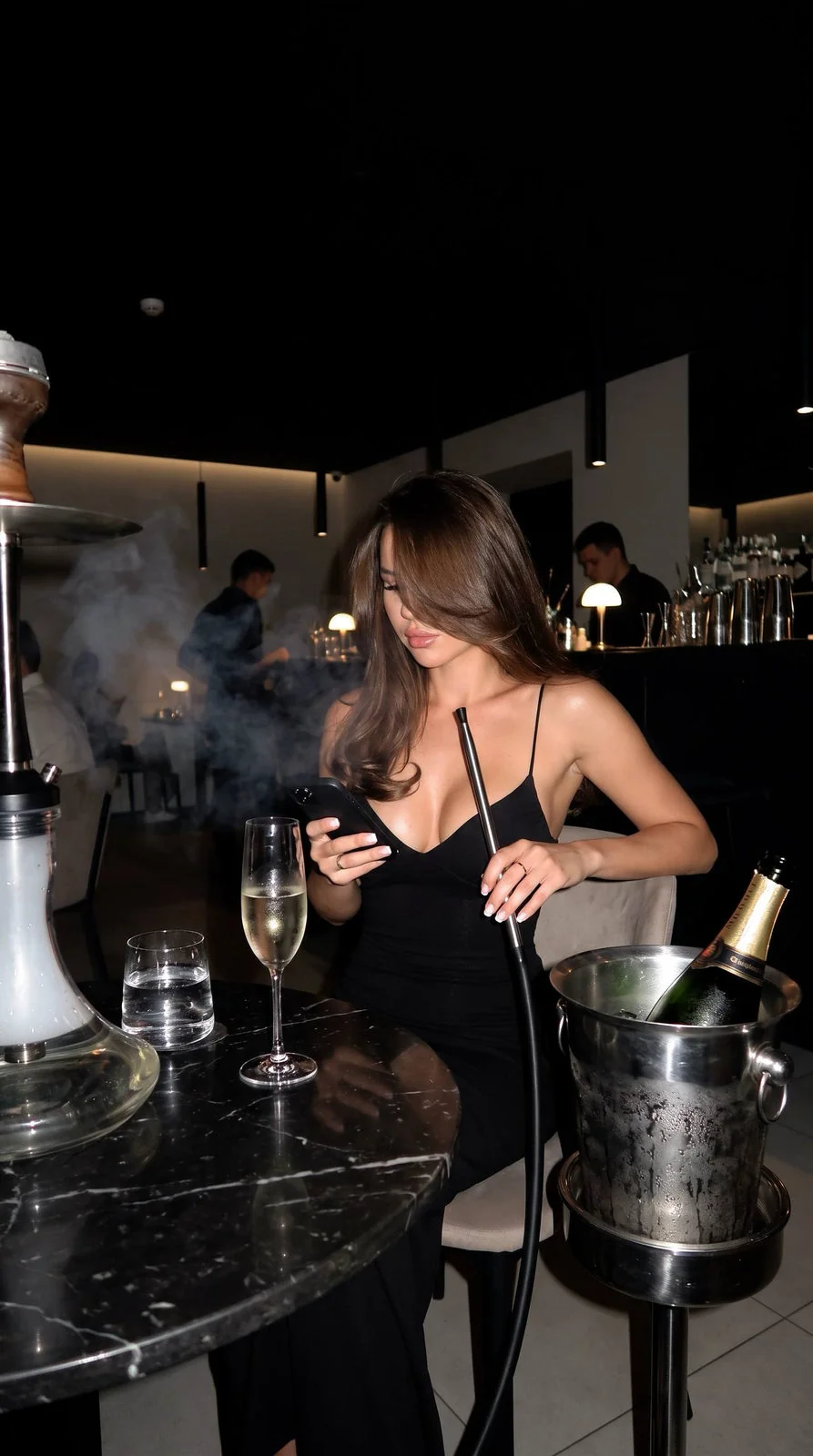 Dim Bar Hookah Glow