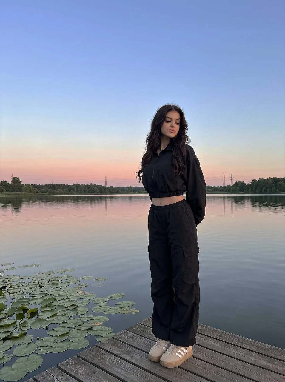 Muted Lake Dusk